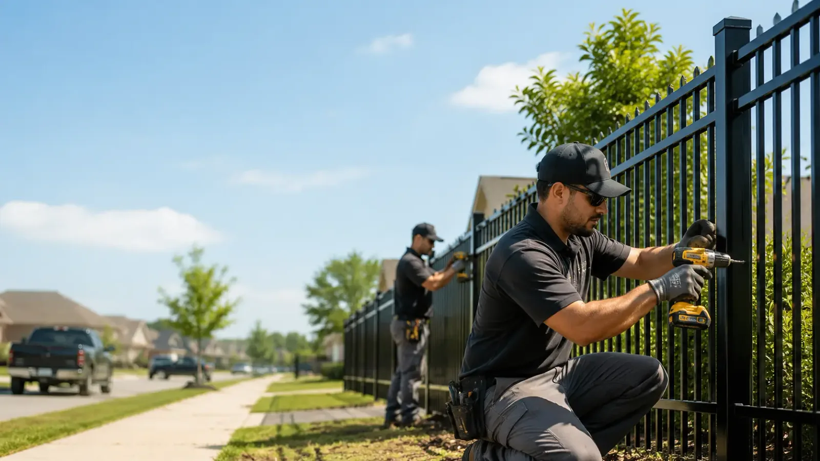 Metal Fence Installation in Vesper, WI